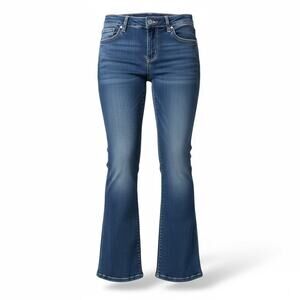 Rodeo Girl Girls Bootcut Jeans – Size 10 – Dark Wash Stretch Denim